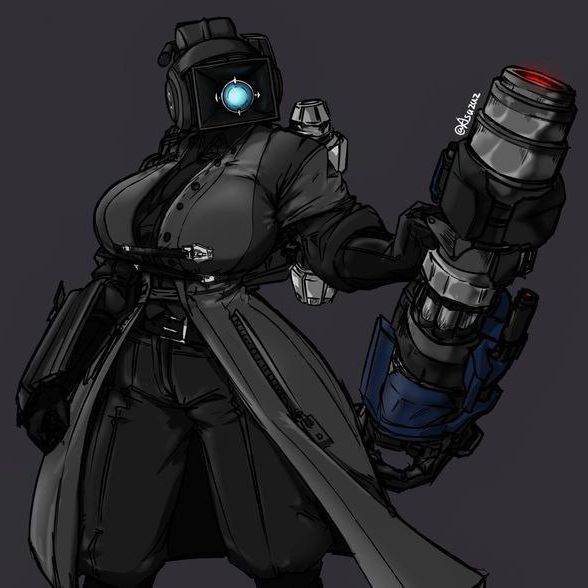 Биг апг Камера Вумен