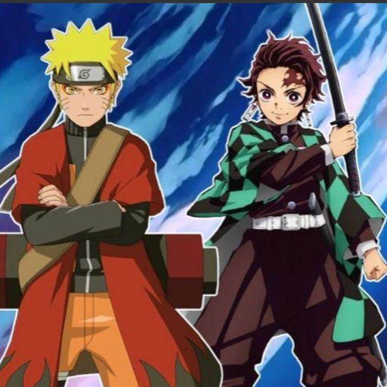 démon slayer et naruto