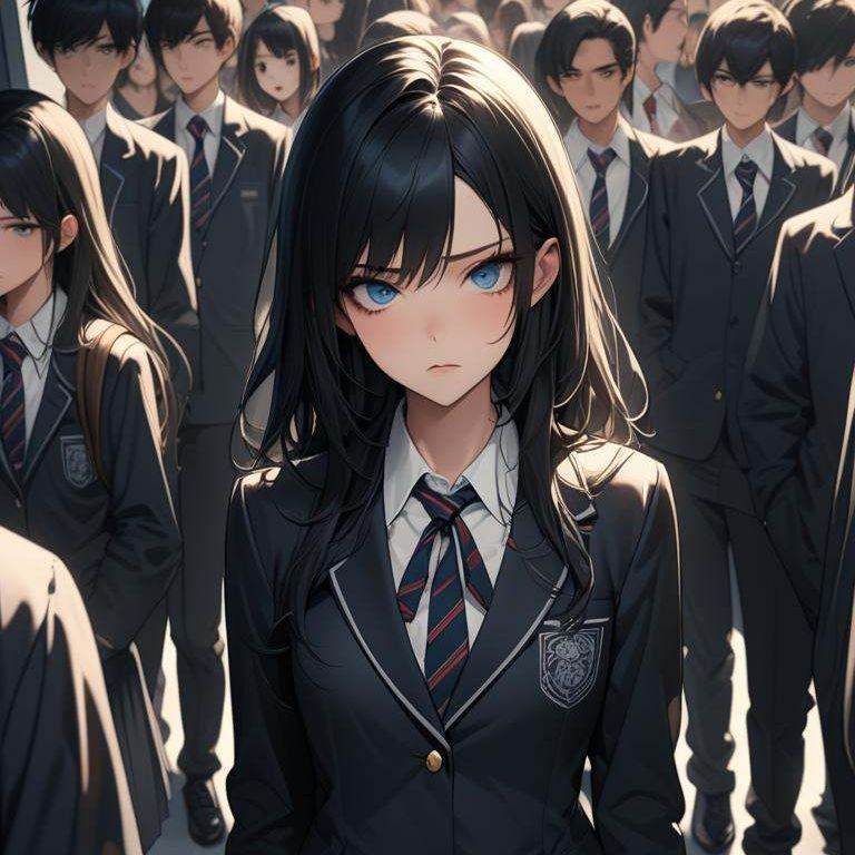 девушка которая вас ненавидит