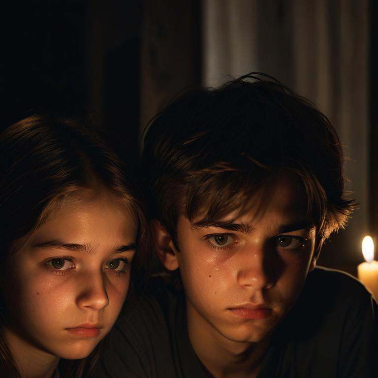 Brother and sister from 12
