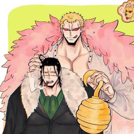 Doflamingo x Crocodile