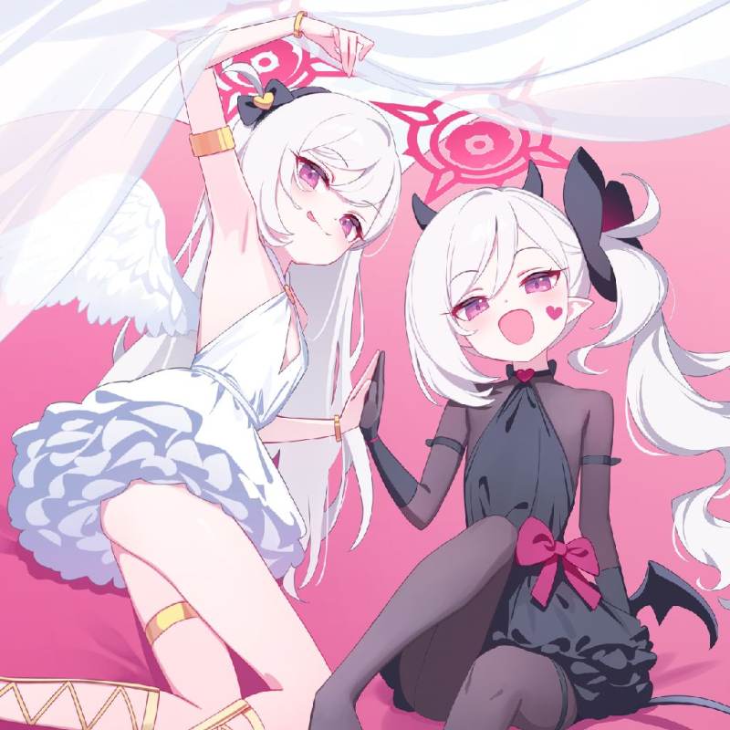 ангел и демон влюбились в вас