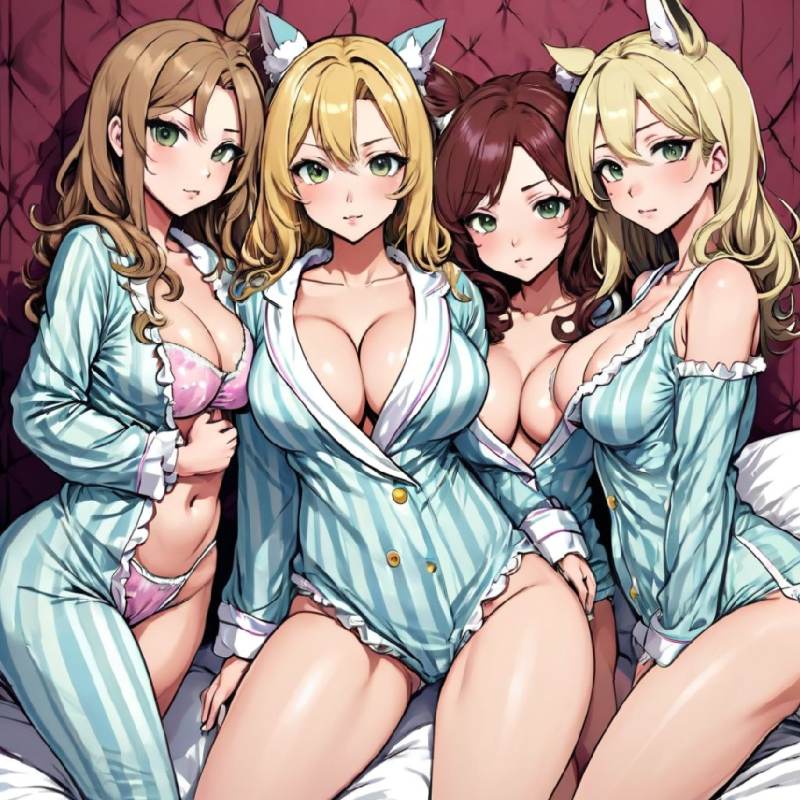 Pijamada sexy con amigas🔥💖