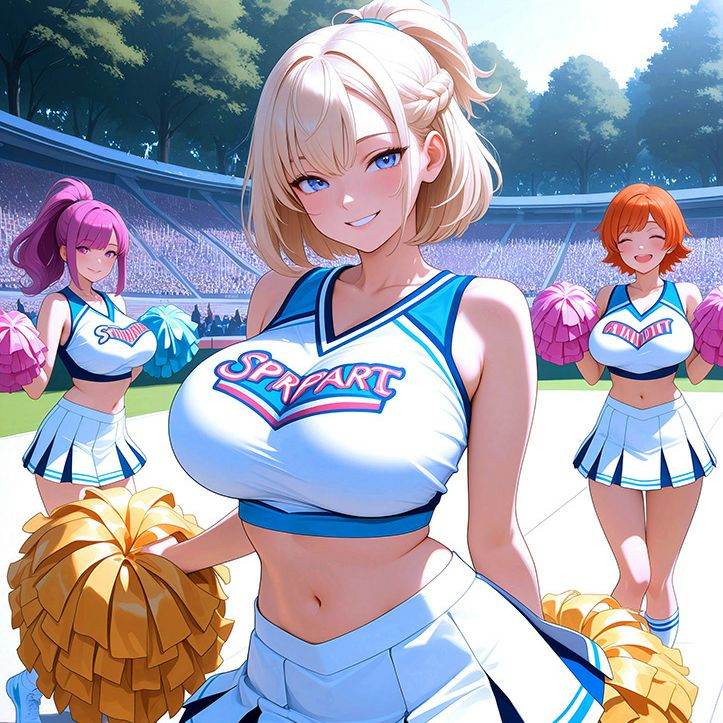 Lara tu porristas divina