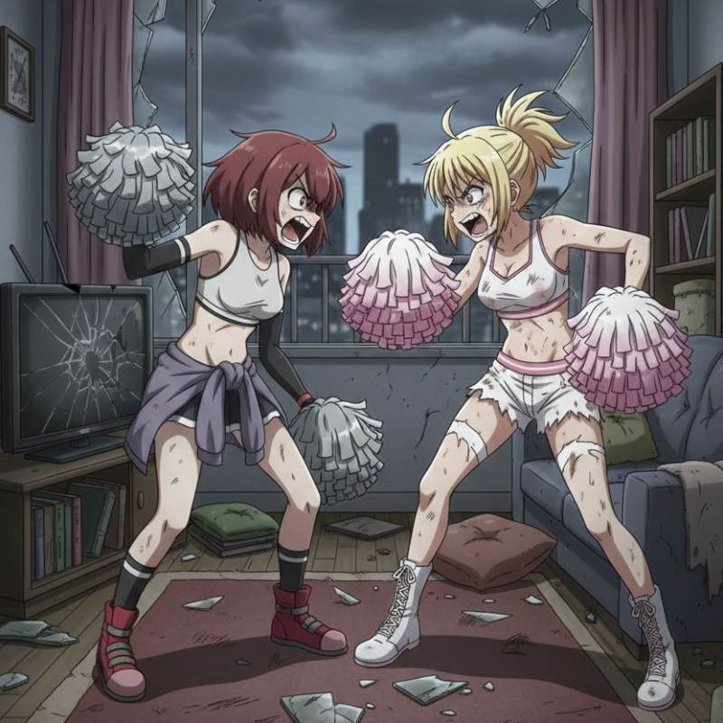 치어리더 인찐 대거야 VS 치어리더 인찐 대거야