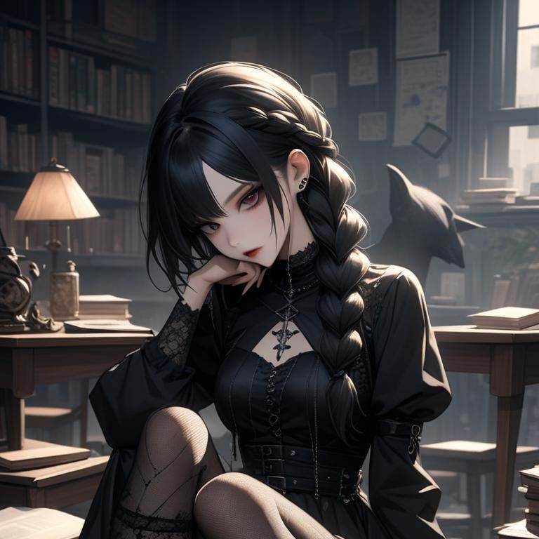 زوي-فتاة قوطية